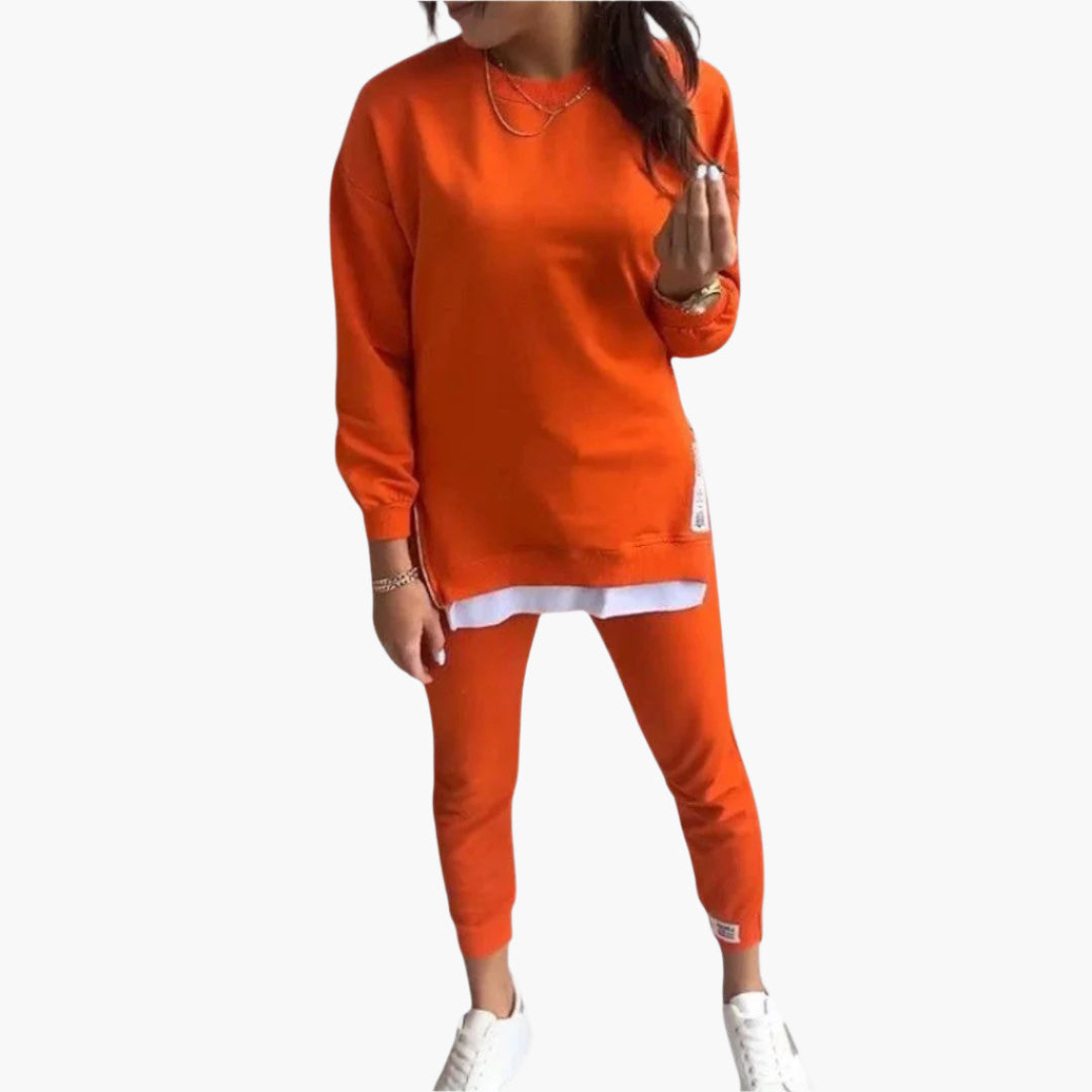 Damen Loungewear Set Zweiteilig – Bequemer Freizeitanzug für Alltag & Entspannung