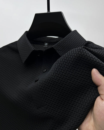 Philip – Kurzarm-T-Shirt aus Mesh-Ice-Seide
