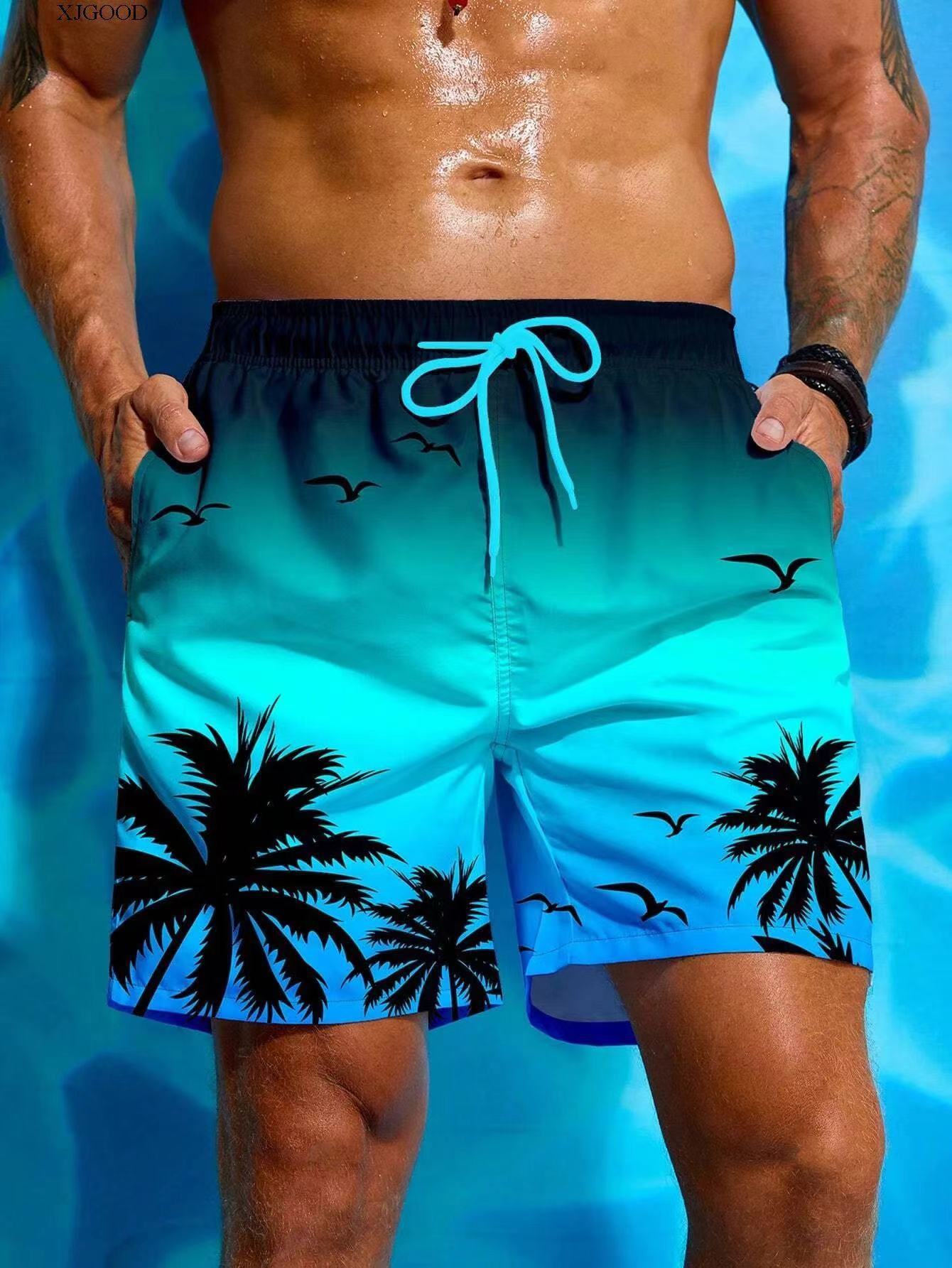 Douglas – Graffiti 3D Lässige Lockere Herren Strandhose