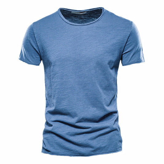 Keith – Schmal geschnittenes Herren-T-Shirt aus Baumwolle