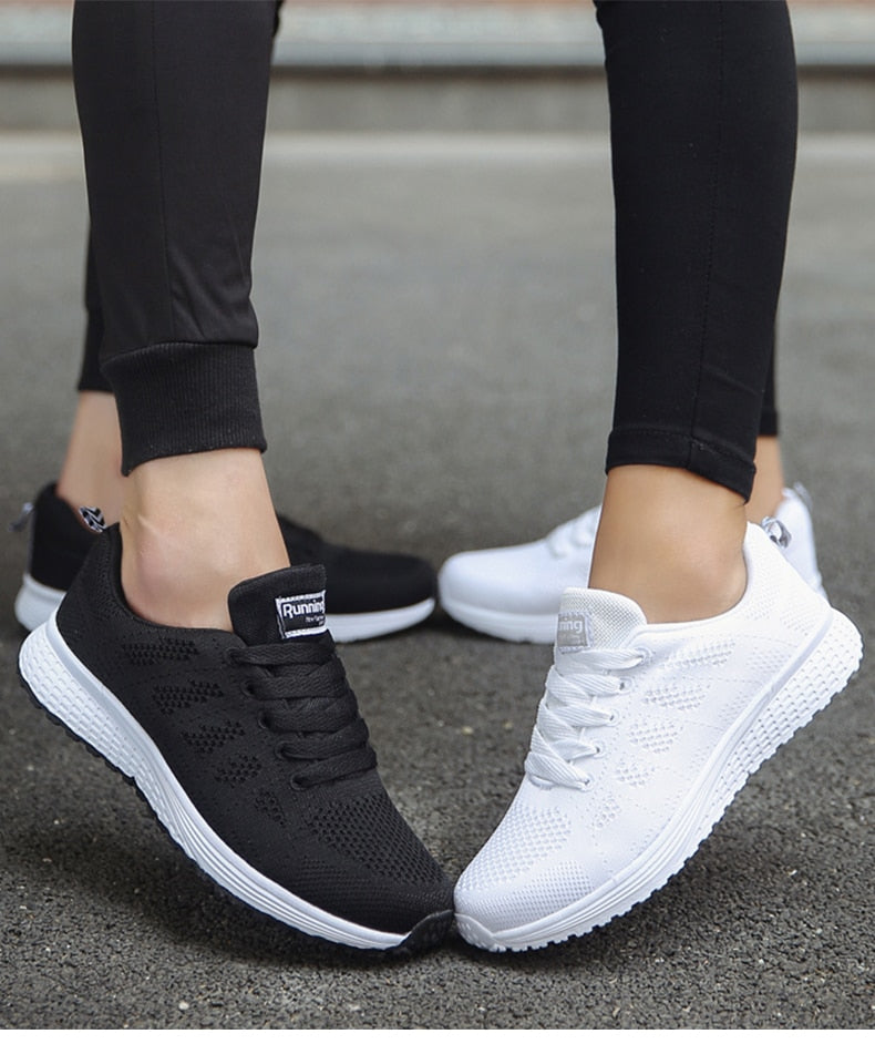 Damen Sneaker Leichtgewicht Sportliche Freizeitschuhe für Alltag & Fitness