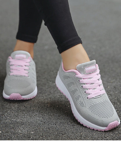 Damen Sneaker Leichtgewicht Sportliche Freizeitschuhe für Alltag & Fitness