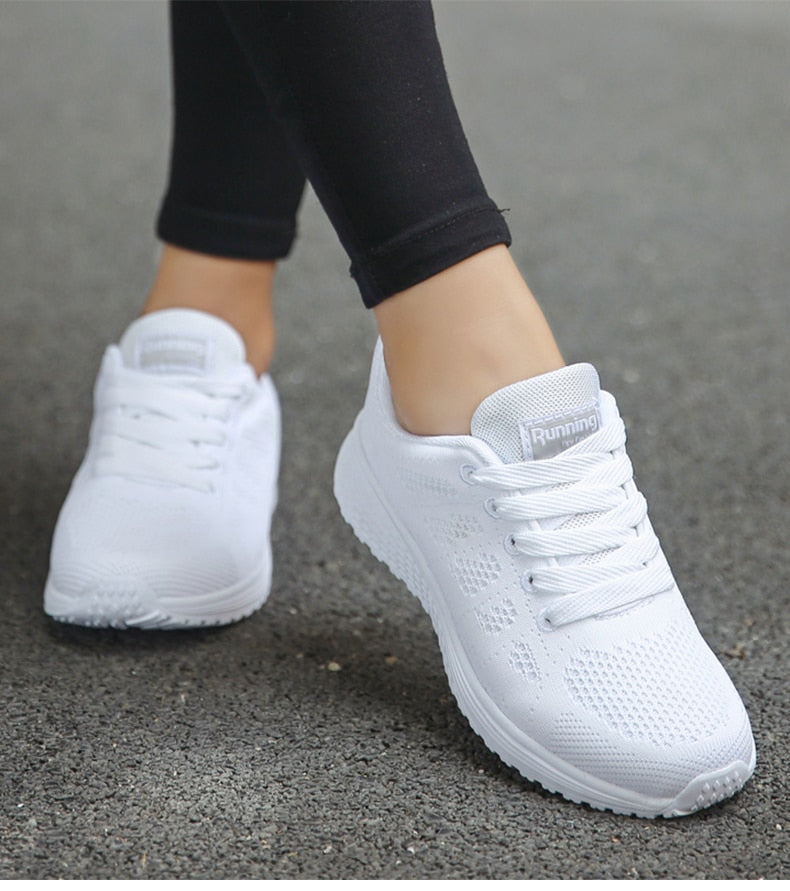 Damen Sneaker Leichtgewicht Sportliche Freizeitschuhe für Alltag & Fitness
