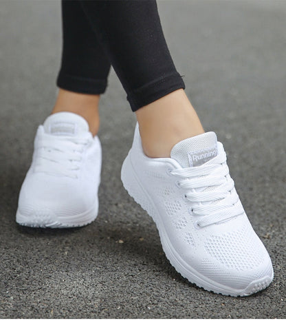 Damen Sneaker Leichtgewicht Sportliche Freizeitschuhe für Alltag & Fitness