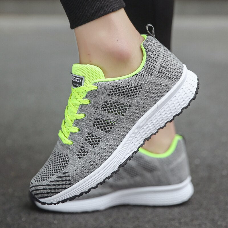 Damen Sneaker Leichtgewicht Sportliche Freizeitschuhe für Alltag & Fitness