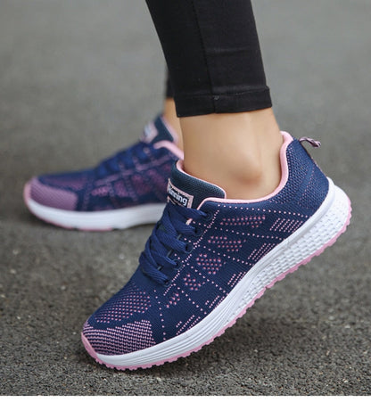 Damen Sneaker Leichtgewicht Sportliche Freizeitschuhe für Alltag & Fitness