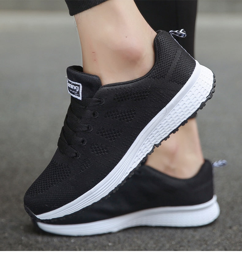 Damen Sneaker Leichtgewicht Sportliche Freizeitschuhe für Alltag & Fitness