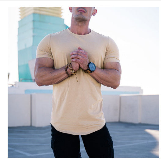 Walter – Slim Fit Sport T-Shirt mit Rundsaum