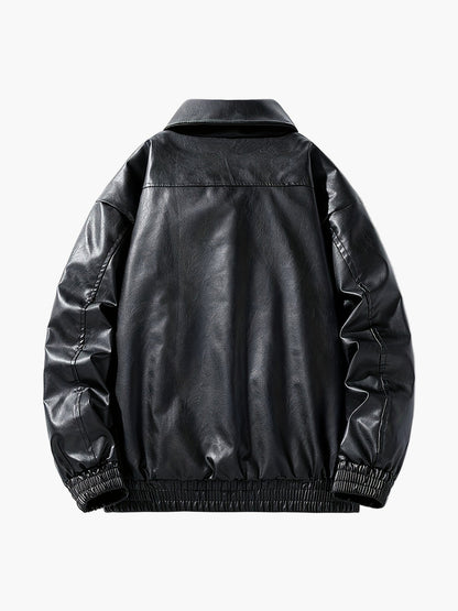 Herren Bomberjacke im lässigen Streetstyle mit Reißverschluss – Ideal für Freizeit und Alltag