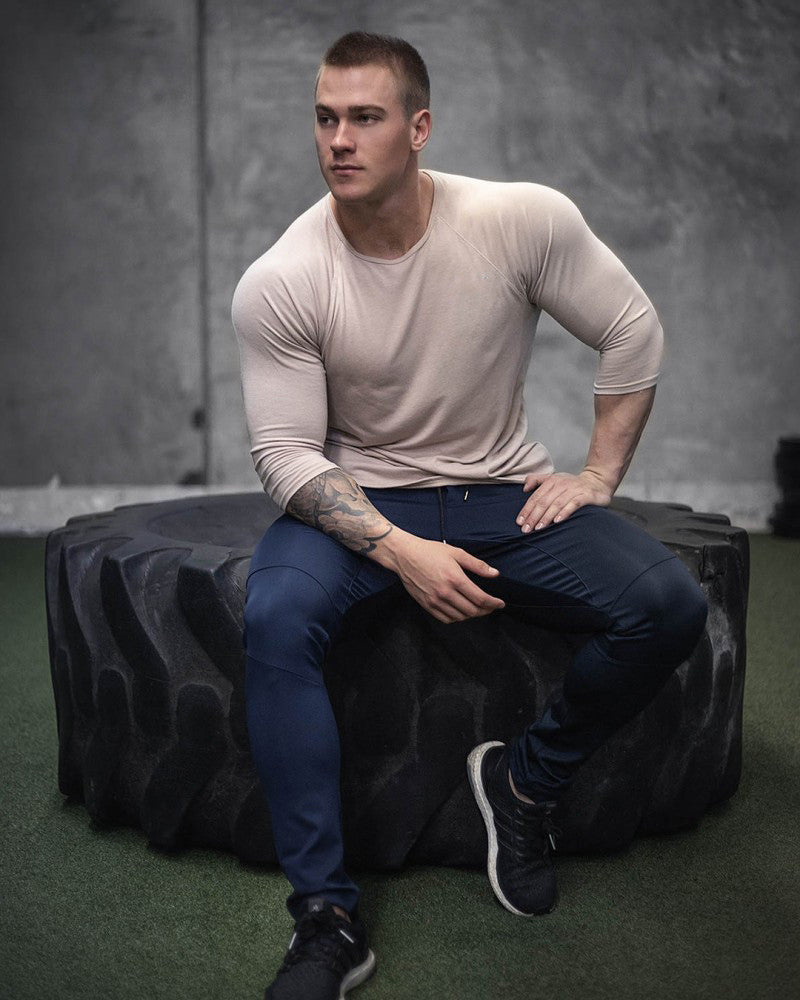 Charlie – Langärmliges Sport T-Shirt für Herren mit schnelltrocknendem Material