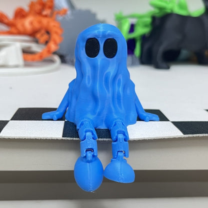 Halloween Geist Dekofigur – 3D-gedruckte Spukfigur für Party und Gruseldeko