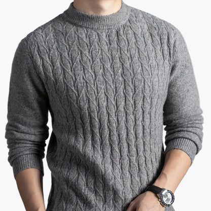 Herren Pullover Strick Modern Regular Fit für Herbst und Winter – Stilvoller Alltagsbegleiter