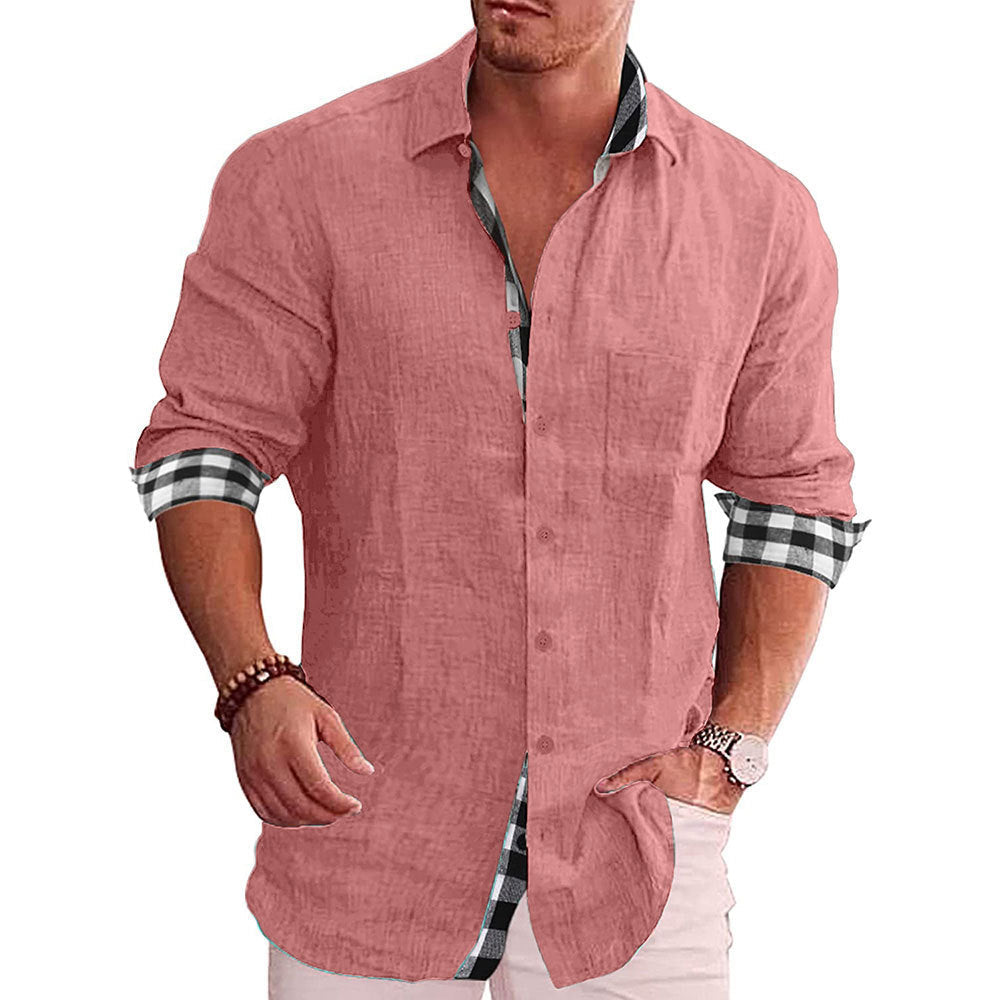 Clifford – Langes Herrenhemd in lässigem Stil
