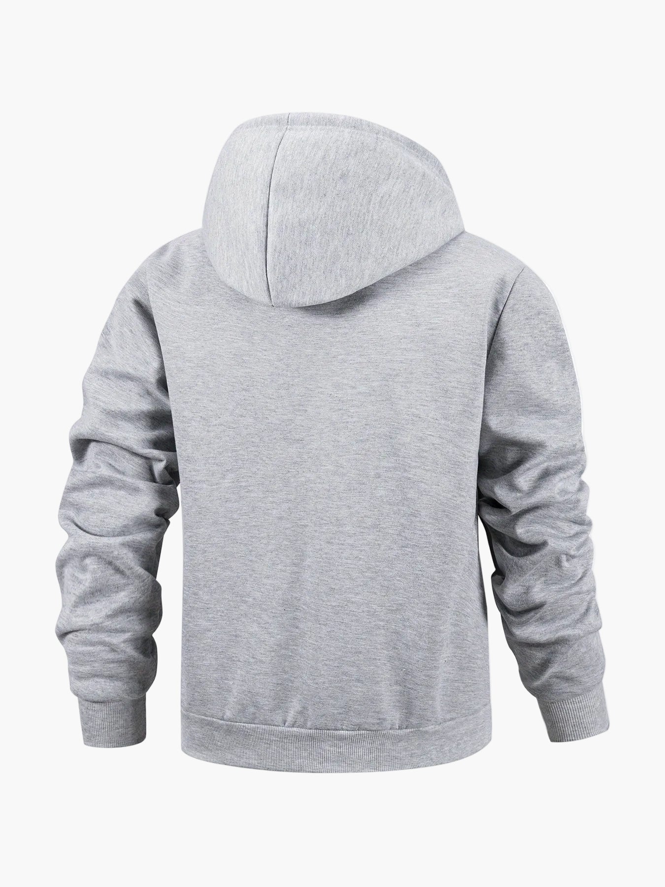 Herren Jogginganzug Set mit Fleece-Innenfutter – Kapuzenpullover und Jogginghose, Casual Style für Herbst und Winter