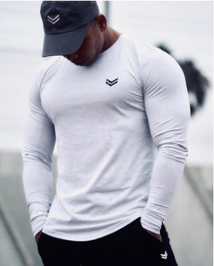 Charlie – Langärmliges Sport T-Shirt für Herren mit schnelltrocknendem Material