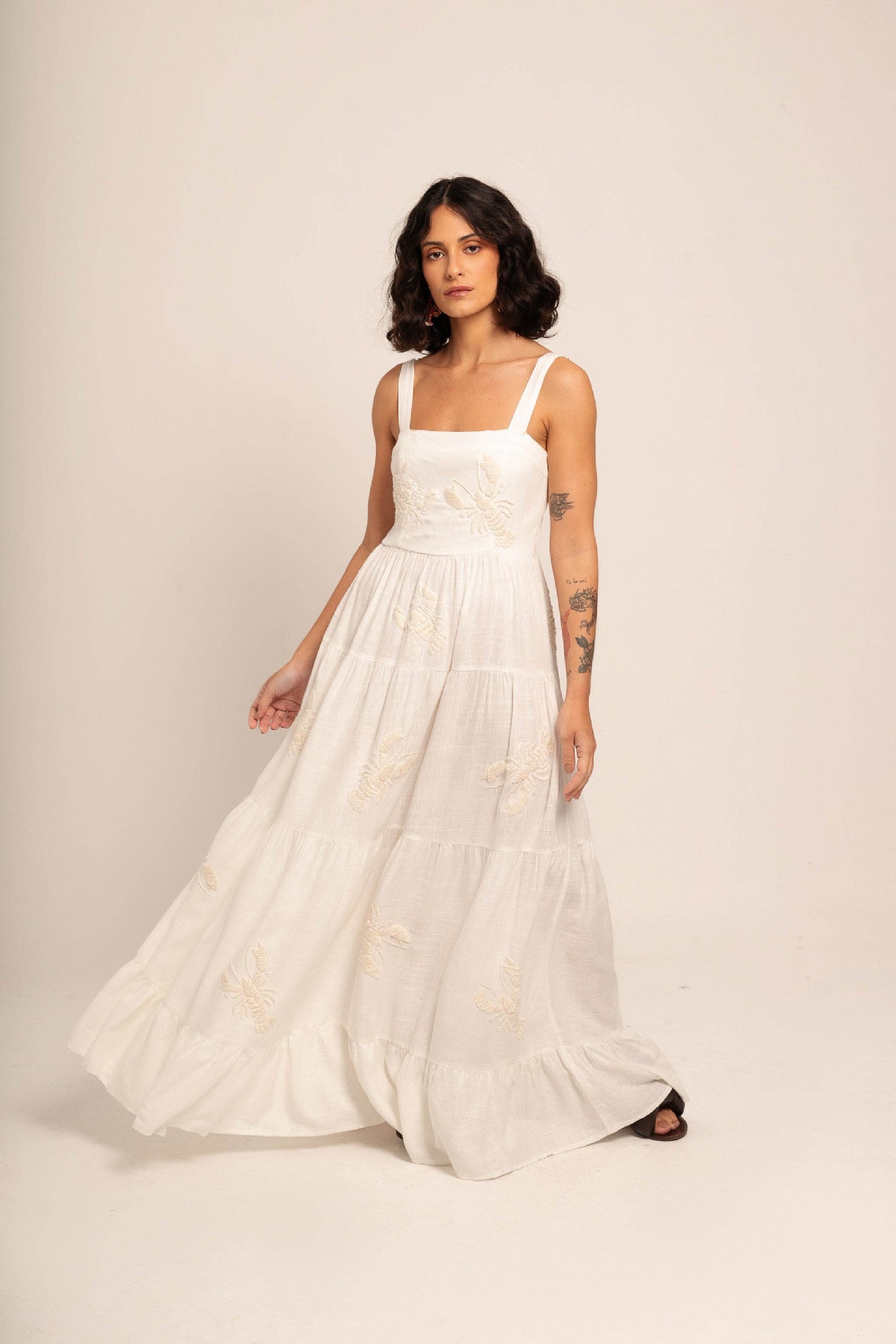 Kelly – Langes Strandkleid für Damen
