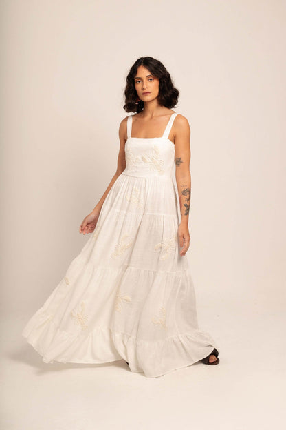 Kelly – Langes Strandkleid für Damen