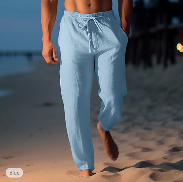 Conrad – Bequeme Strandhose mit elastischem Bund und geradem Schnitt