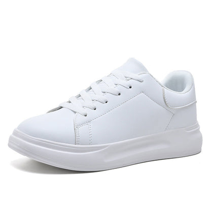 Geoffrey – Große weiße Sneakers aus veganem Leder, wasserdicht und lässig