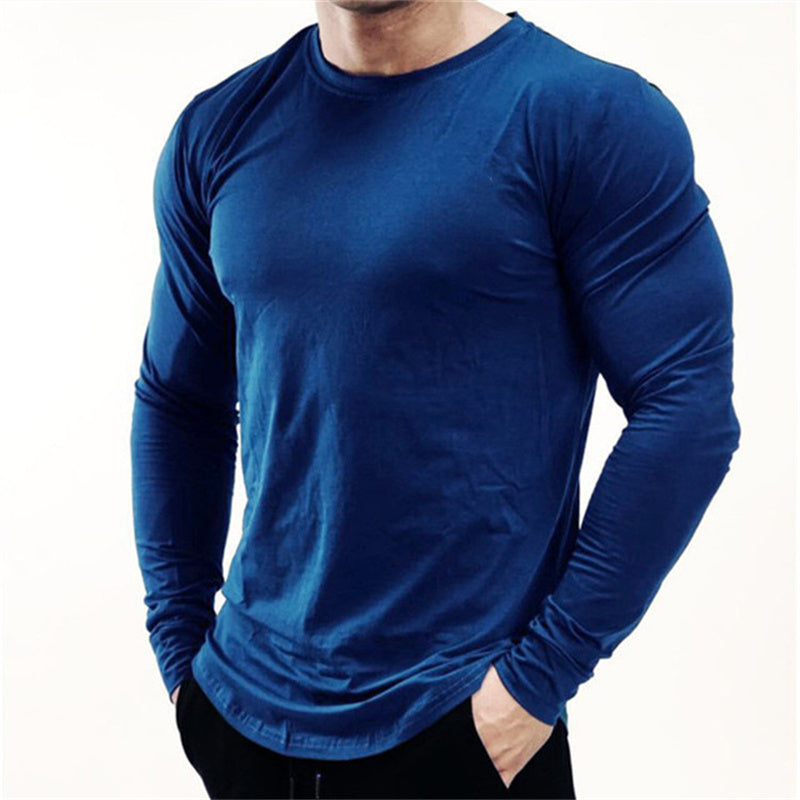 Charlie – Langärmliges Sport T-Shirt für Herren mit schnelltrocknendem Material