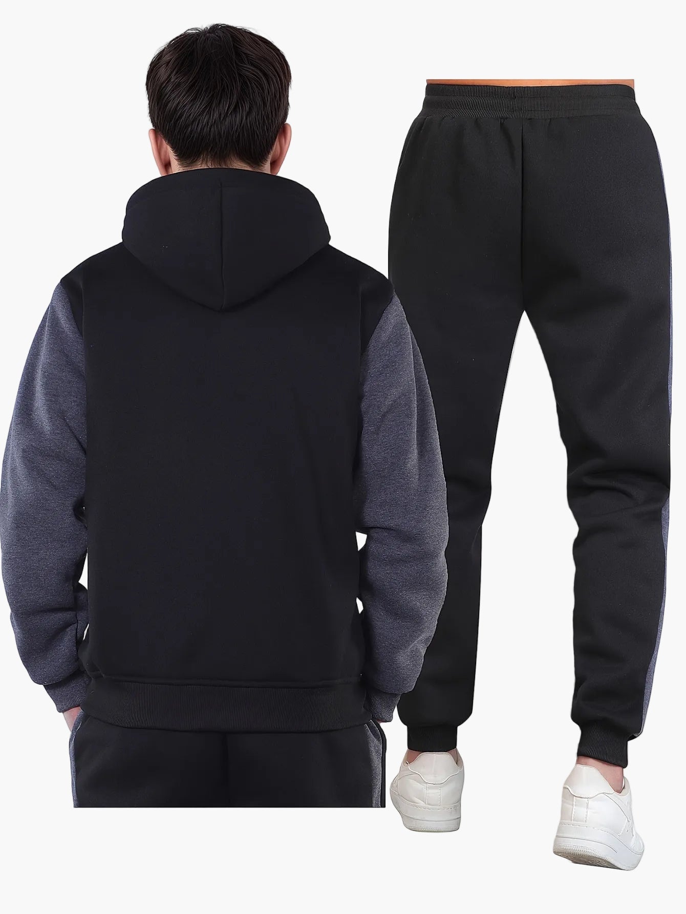 Herren Trainingsanzug Set Freizeit Hoodie & Jogginghose – Sportlich & Lässig für Alltag und Fitness
