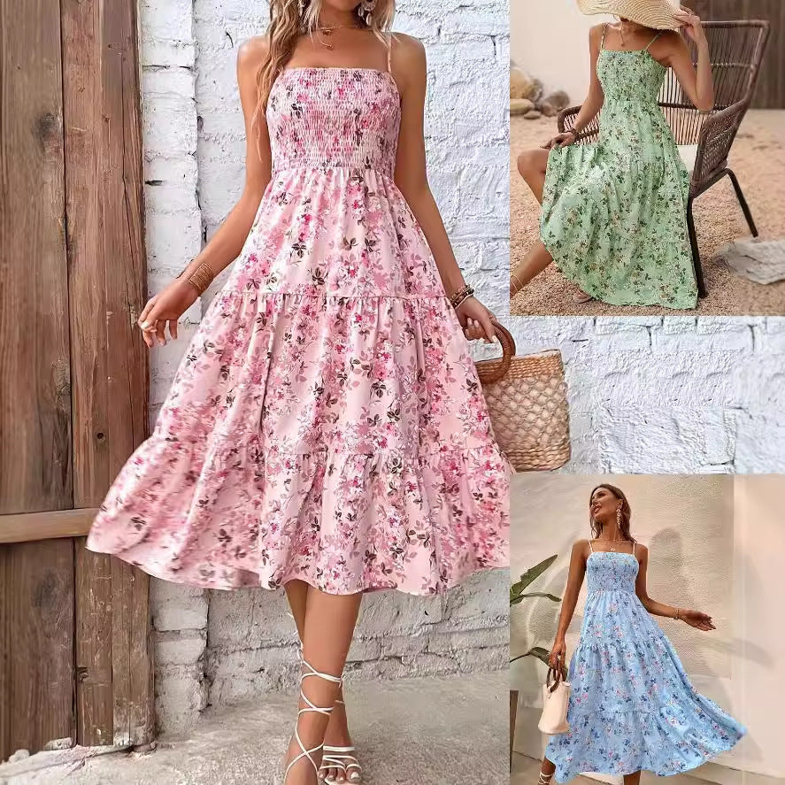 Zoe – Florales Sommer Strandkleid