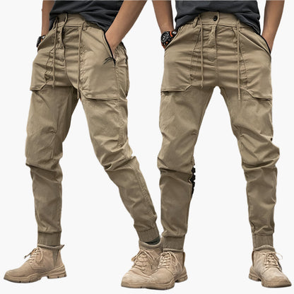 Herren Cargo Jogger – Urban Streetwear Style Freizeithose mit Taschen – Perfekt für Alltag, Sport & Outdoor