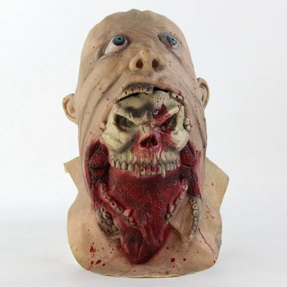 Halloween Tentakel-Monster Maske – Gruselige Latex Kopfmaske für Erwachsene