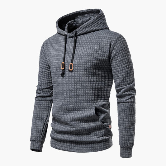 Herren Hoodie Kariert – Moderner Freizeitpullover mit Kapuze für Alltag & Komfort