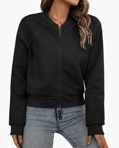 Damen Bomberjacke Steppdesign – Modischer Alltagsbegleiter im Urban Style