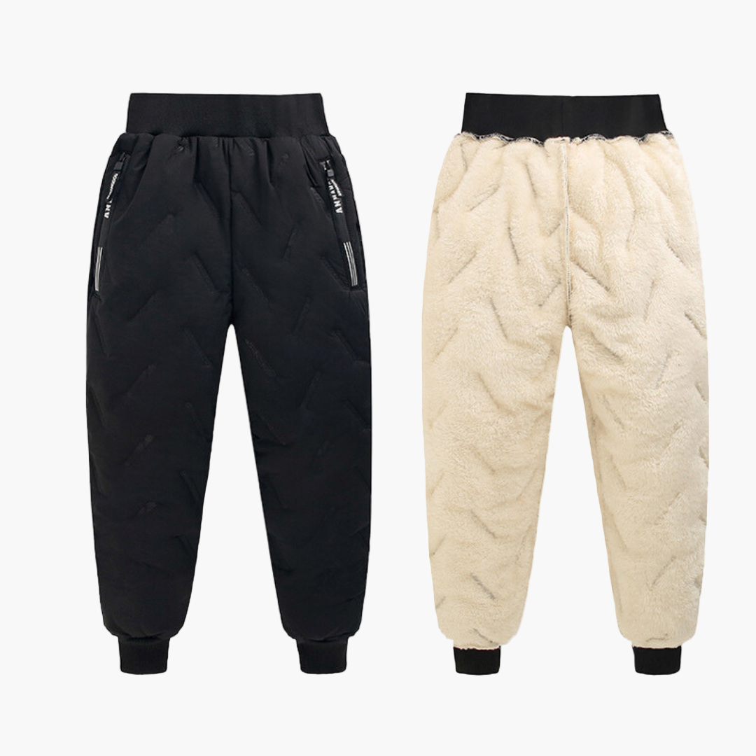 Kinder Outdoor Winter Thermohose – Wasserdicht & Gefüttert für Jungen und Mädchen – Sportliche Schneehose für Aktivitäten