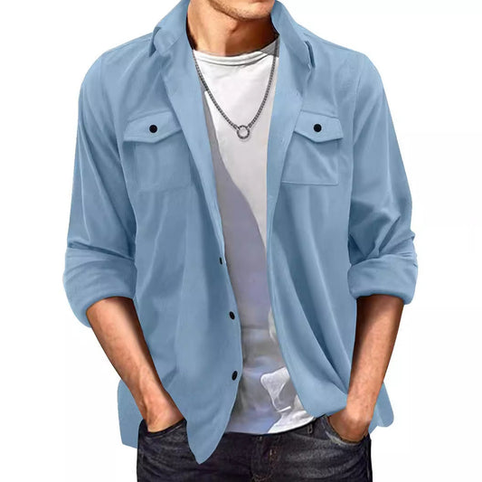 Gilbert – Herren-Lederjacke im europäischen und amerikanischen Stil