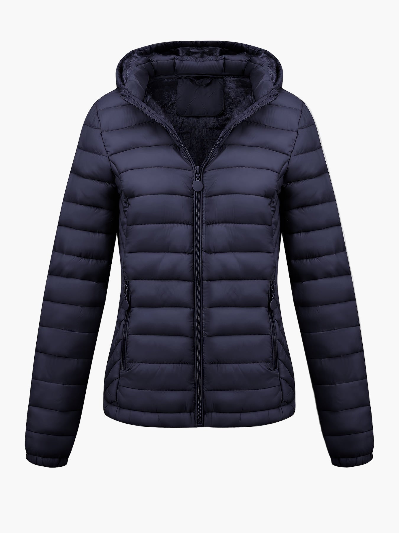 Damen Steppjacke mit Kapuze – Leichte Freizeitjacke für Herbst und Winter