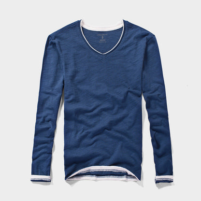 Arthur – Japanischer Herren-Langarmshirt im Frühlingsstil