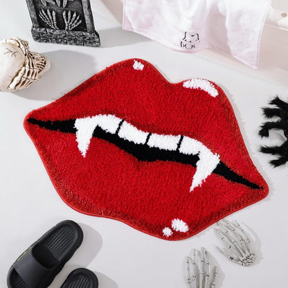 Halloween Fußmatte Spinnennetz – Deko-Teppich für den Eingangsbereich, perfekte Halloween-Party-Atmosphäre