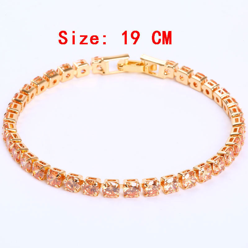 Jacqueline – Einfaches Gang-Dreh-Zirkonarmband