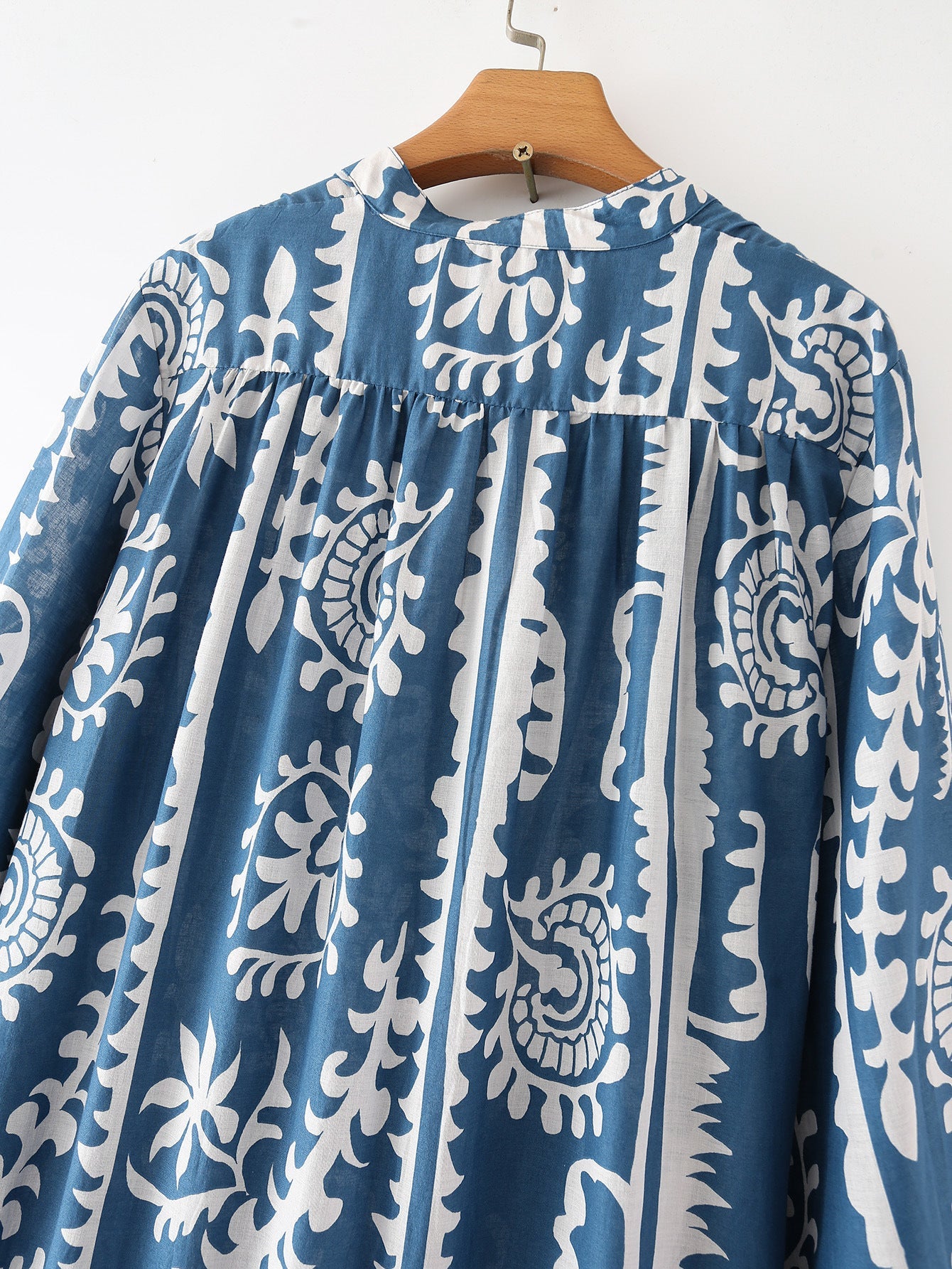 Diana – Modisches Temperament Kleid mit geschichteter Druckgestaltung