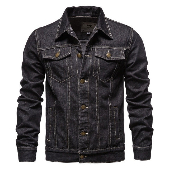 Gilbert – Herren Jeansjacke mit Reverskragen