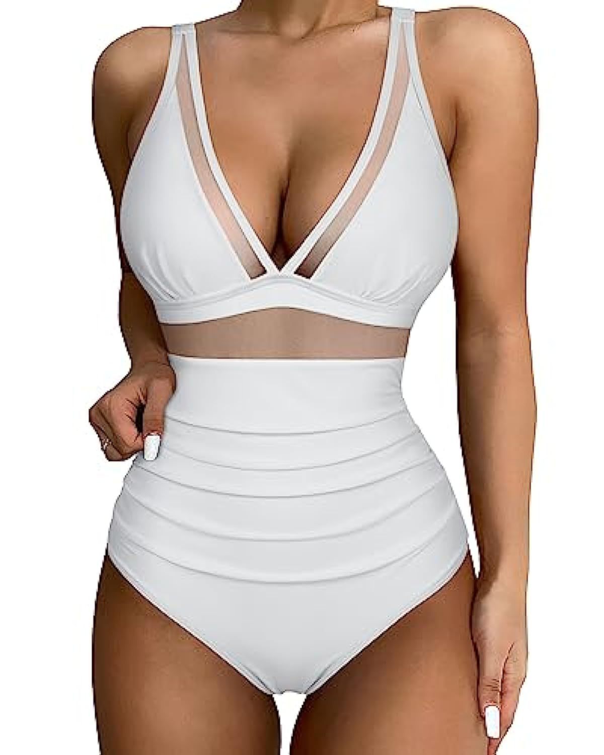 Juliet – Einteiliger Badeanzug mit hohem Bund