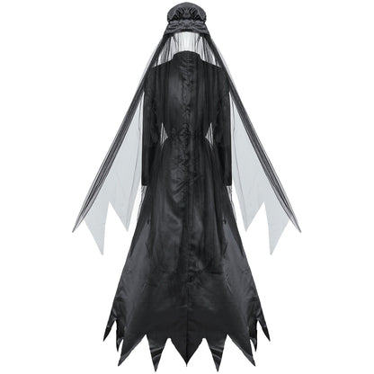 Damen Halloween Kostüm Spukhafte Braut – Perfekt für Halloween-Partys & Cosplay