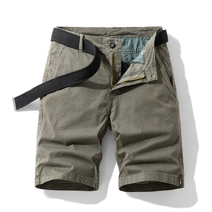 Billy – Sommer Herren Cargo Shorts mit gestreiftem Retro-Design