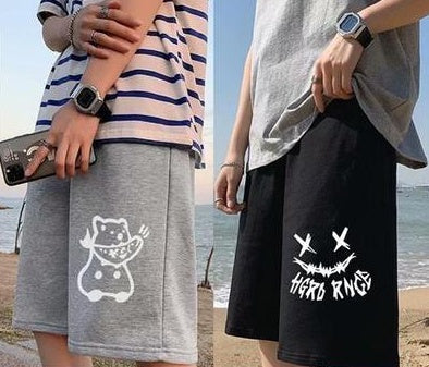 Robbie – Lockere Herren-Sportshorts im Hongkong-Stil