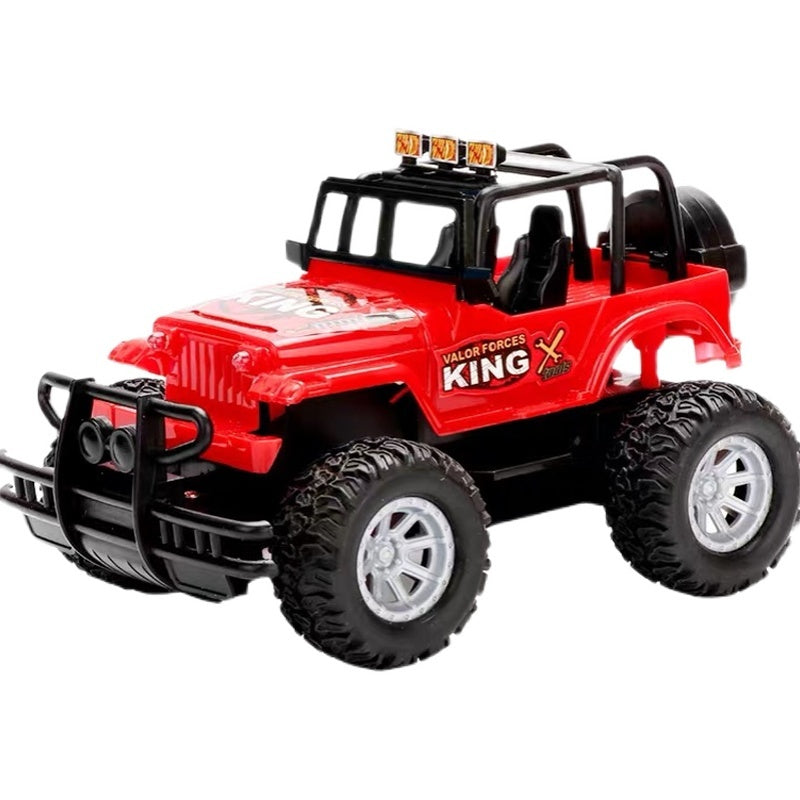 Ferngesteuertes Offroad-Spielzeugauto für Jungen – RC Jeep mit Controller, Abenteuerfahrzeug für Kinder