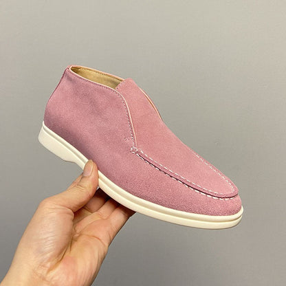 Calvin – Retro Flache Knöchellange Herrenslipper