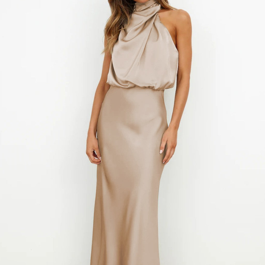 Abigail – Elegantes Abendkleid für Damen mit Lichtakzenten