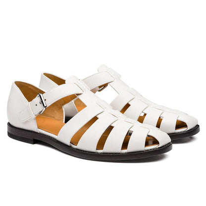 Herren Ledersandalen Klassisch – Elegante Sommerschuhe für Freizeit & Büro