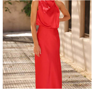 Abigail – Elegantes Abendkleid für Damen mit Lichtakzenten