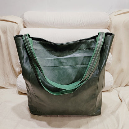 Wendy – Tragetasche aus veganem Leder mit Vintage-Design und Tasche