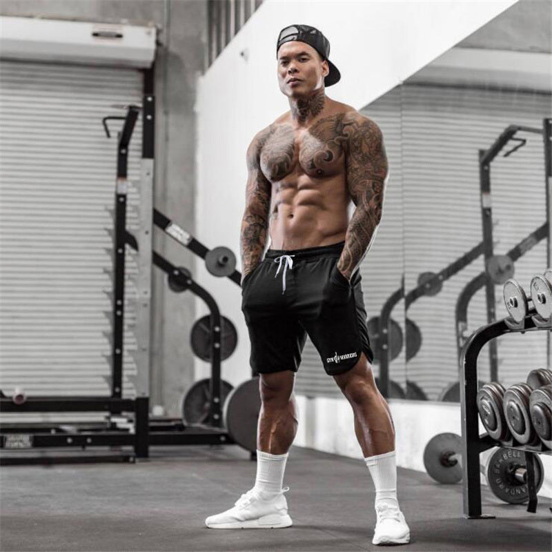 Kenneth – Schnelltrocknende Fitnessshorts aus Netz für Männer