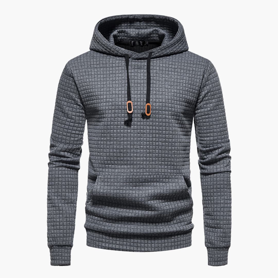 Herren Hoodie Kariert – Moderner Freizeitpullover mit Kapuze für Alltag & Komfort